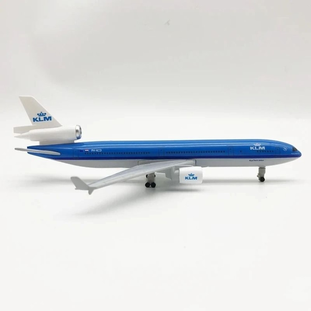 MD11 Heritage Aviator Model 20cm DieCast Alloy Aircraft Executive Desktop Studio Sanctuary Decor 5