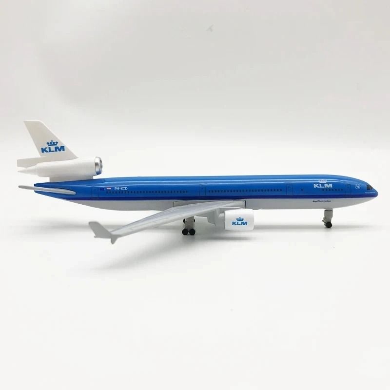 MD11 Heritage Aviator Model 20cm DieCast Alloy Aircraft Executive Desktop Studio Sanctuary Decor 5