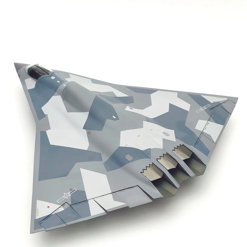 J36 Stealth Interceptor 172 Scale Precision DieCast Model Executive Gallery Aviation Sanctuary D 3