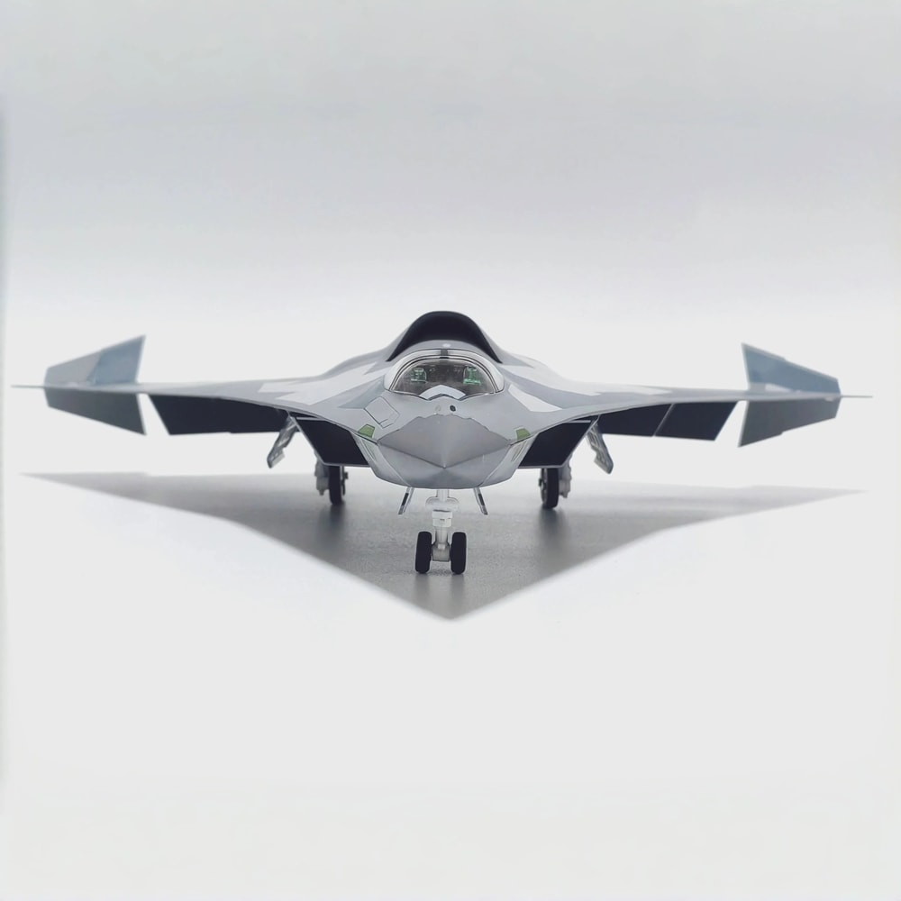 J36 Stealth Interceptor 172 Scale Precision DieCast Model Executive Gallery Aviation Sanctuary D 4
