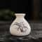 Artisan Dynasty Ceramic Miniature Retro Storage Jar Micro Vase Executive Studio Zen Sanctuary D 13