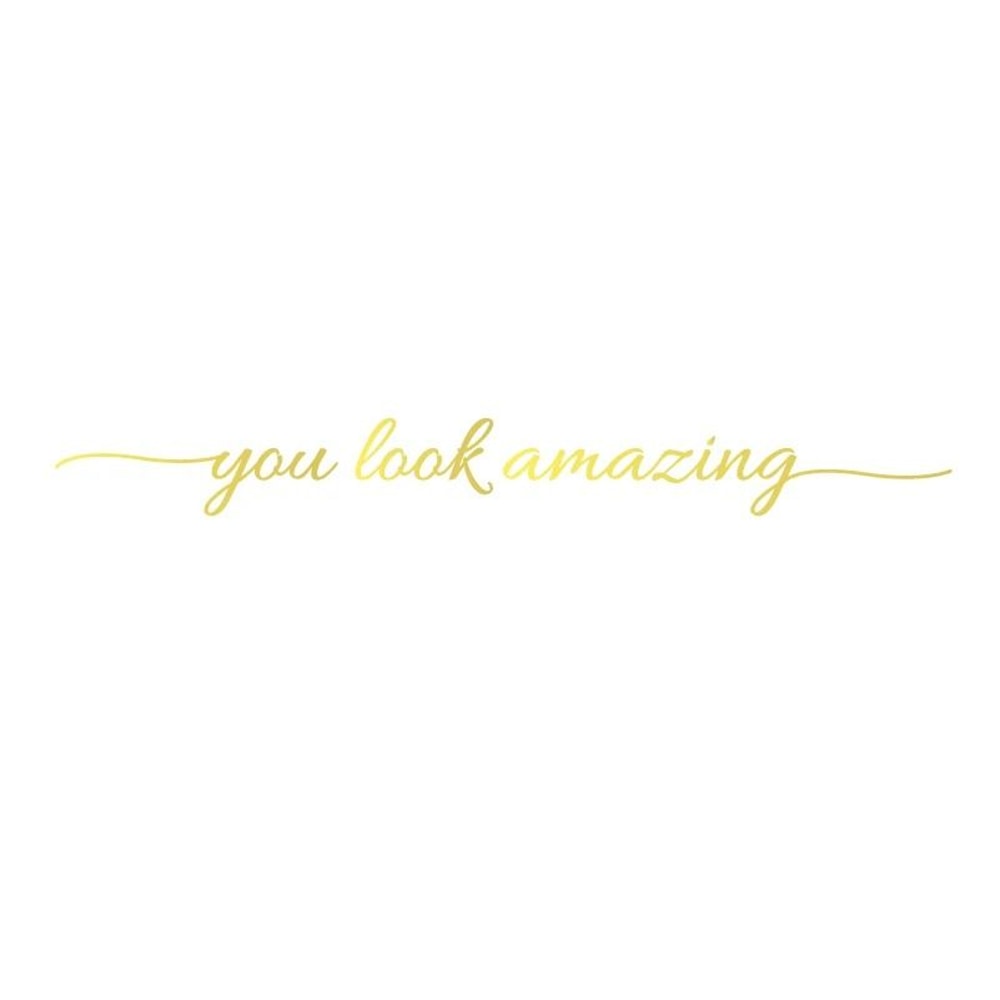 VogueAffirmation Mirror Decal Minimalist Motivational Vinyl Executive Vanity Studio Sanctuary De 12