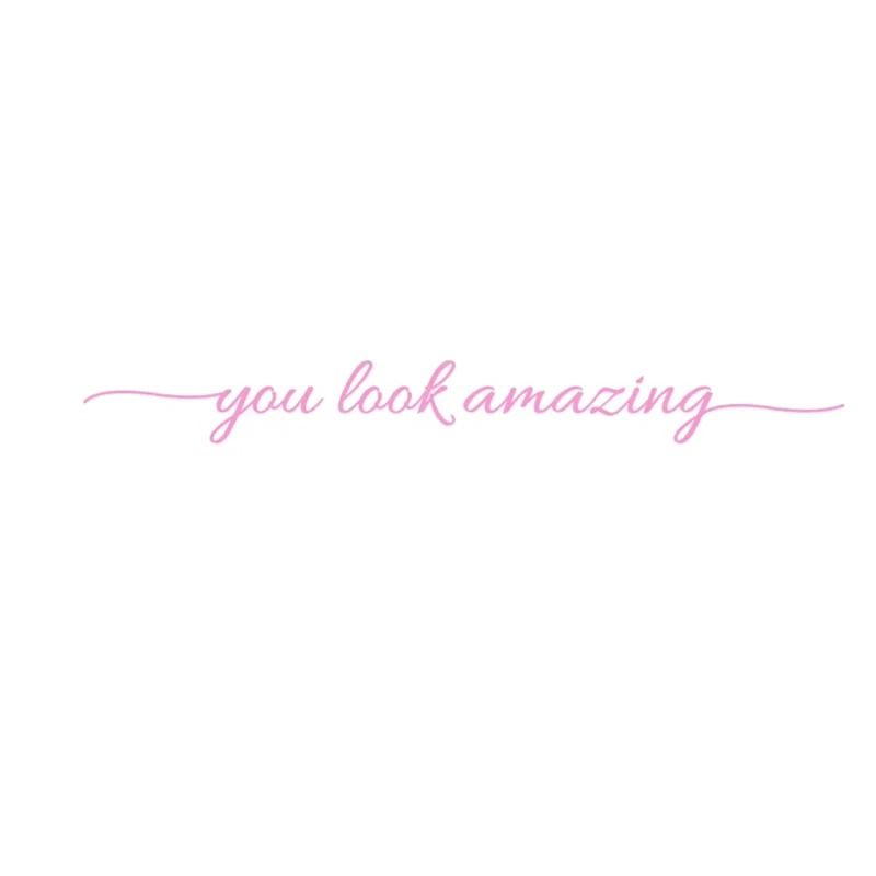 VogueAffirmation Mirror Decal Minimalist Motivational Vinyl Executive Vanity Studio Sanctuary De 21