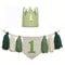 Boho 1st Birthday Botanical Banner Set Linen Tassel Garland Crown Executive Nursery Studio Deco 13