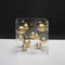 Geometric Sphere Acrylic Box Metal Orbital Art Sculpture Executive Desktop Modern Home Sanctuary 8