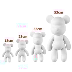 diy fluid bear sculpture | artisan graffiti pour painting kit | executive studio & creative sanctuary decor