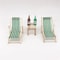 Coastal Miniature Deck Chair 112 Scale Folding Dollhouse Furniture Executive Studio Zen Sanctuar 3