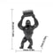 Artisan Graffiti Gorilla Sculpture ERMAKOVA Creative Resin Statue Executive Studio Modern Home S 6