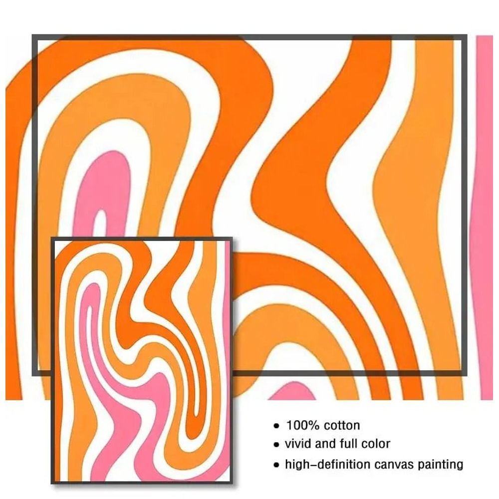 Retro Pink Spritz Strawberry Lemon Cocktail Canvas Art Executive Kitchen Bar Sanctuary Decor 4