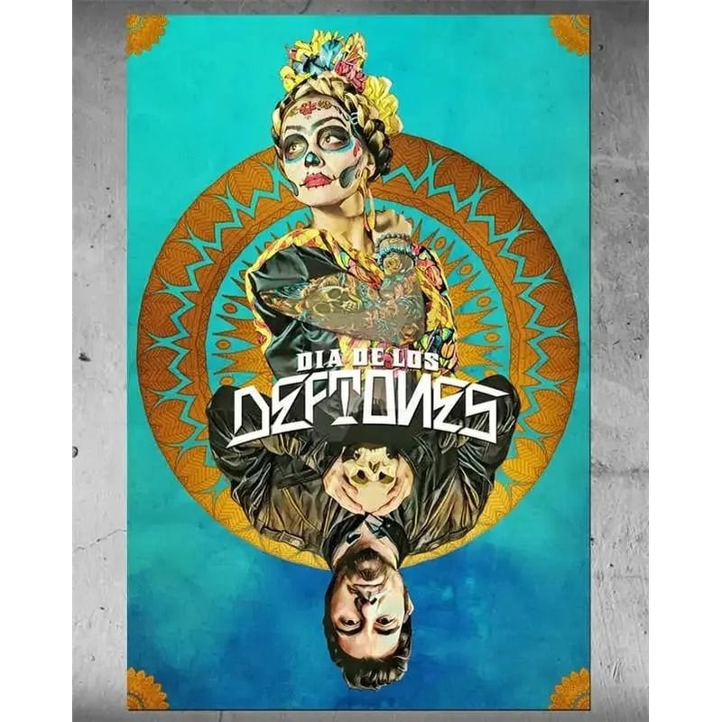 AltMetal Legend Canvas Deftones Around The Fur Album Poster Executive Music Studio Alternative S 15