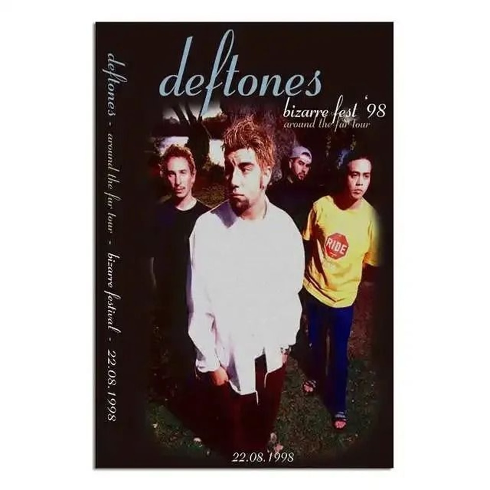 AltMetal Legend Canvas Deftones Around The Fur Album Poster Executive Music Studio Alternative S 17