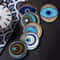Artisan Vision Coasters 6Pack Devils Eye Wooden Table Protection Executive Studio Mystic Sanctua 0