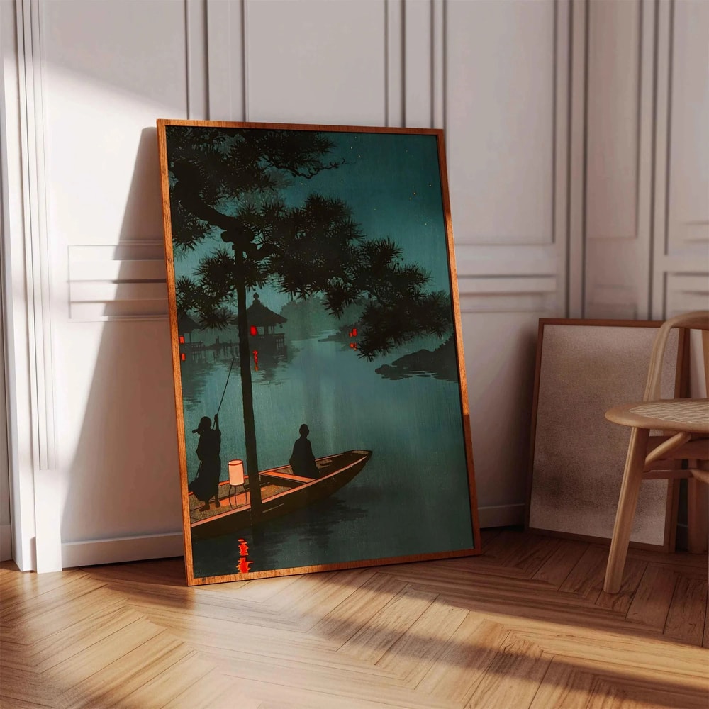 Botanical Ancient Pine Japanese Zen Nature Canvas Art Executive Studio Oriental Sanctuary Decor 22