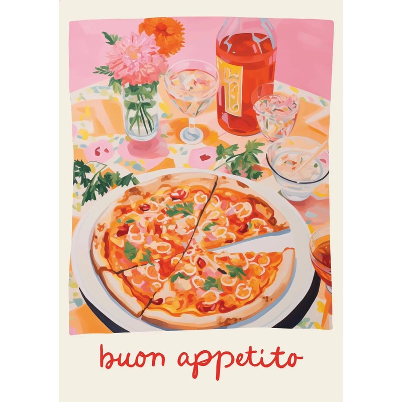 Aperitivo Series Canvas Art Italian Cocktail Food Prints Executive Kitchen Social Sanctuary Dec 14