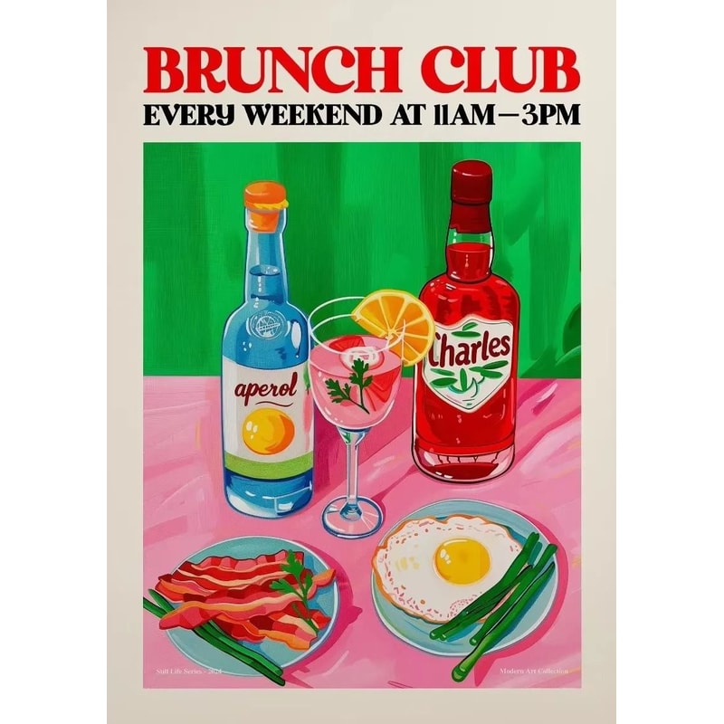 Aperitivo Series Canvas Art Italian Cocktail Food Prints Executive Kitchen Social Sanctuary Dec 5