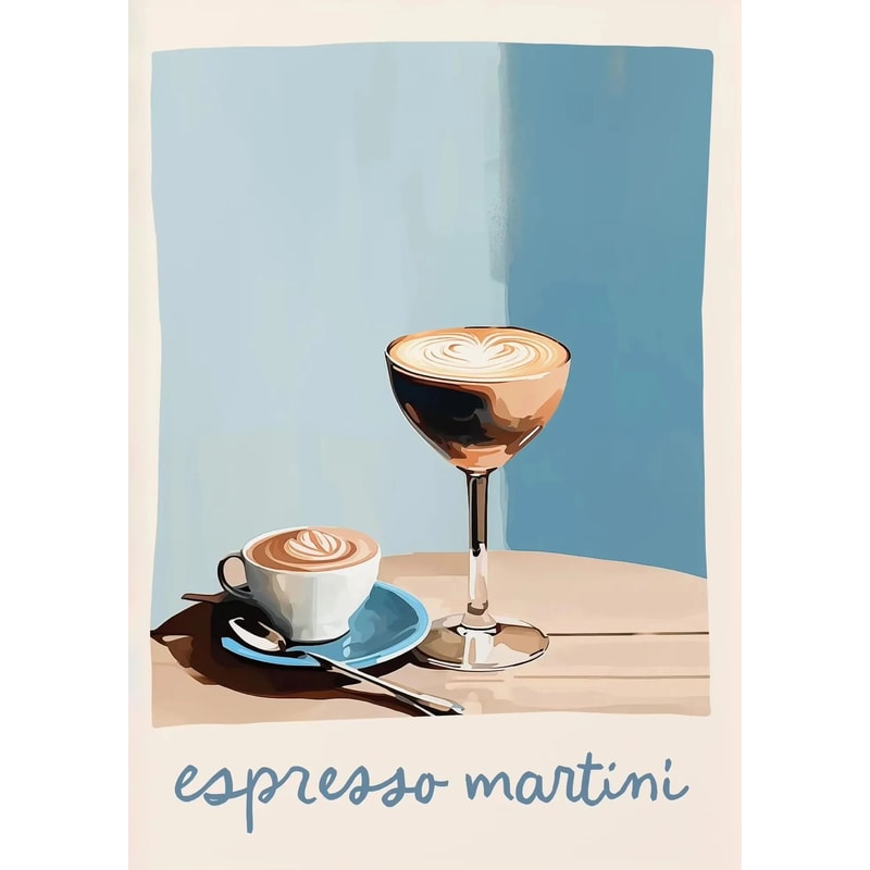 Aperitivo Series Canvas Art Italian Cocktail Food Prints Executive Kitchen Social Sanctuary Dec 17