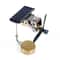 Kinetic Solar Turbine Precision Copper Windmill Ornament Executive Desk Engineering Sanctuary De 4