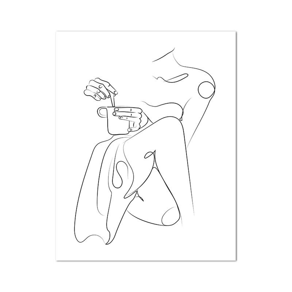 Artisan Coffee Guide Canvas Minimalist Barista Menu Print Executive Kitchen Cafe Sanctuary Decor 12