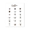 Artisan Coffee Guide Canvas Minimalist Barista Menu Print Executive Kitchen Cafe Sanctuary Decor 16