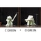 Blanc De Chine Samurai Geometric Ceramic Warrior Figurine Executive Studio Oriental Sanctuary De 21