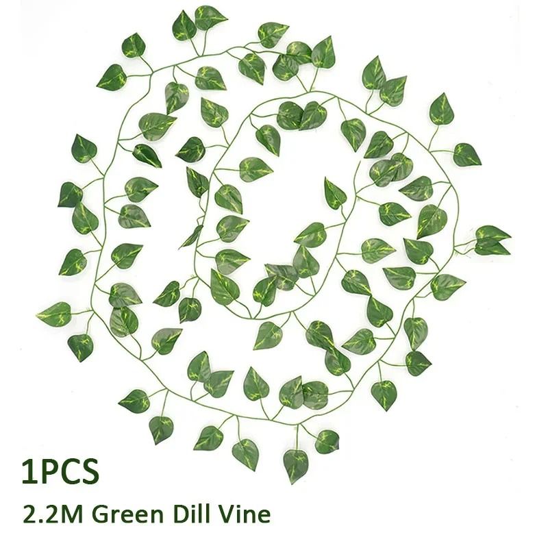 Botanical Ivy Creeper Silk Foliage Evergreen Garland Executive Balcony Modern Sanctuary Decor 8