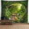 Scenic Aperture Mural TreeHole Perspective Window Tapestry Executive Studio Nature Sanctuary Dec 16