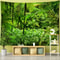 Towering Canopy Mural Ancient Forest Scenery Tapestry Executive Studio Bohemian Sanctuary Decor 18