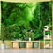 Towering Canopy Mural Ancient Forest Scenery Tapestry Executive Studio Bohemian Sanctuary Decor 21