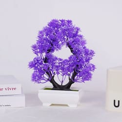 botanical zen specimen | miniature potted bonsai sculpture | executive suite & office sanctuary decor