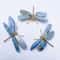Ethereal Kyanite Sentinel Polished Blue Spar Dragonfly Butterfly Figurine Executive Studio Heal 2