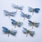 Ethereal Kyanite Sentinel Polished Blue Spar Dragonfly Butterfly Figurine Executive Studio Heal 5