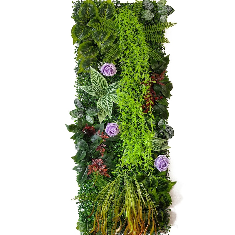 Verdant Monolith Panel Large Artificial Moss Grass Turf Executive Event Modern Vertical Sanctua 19