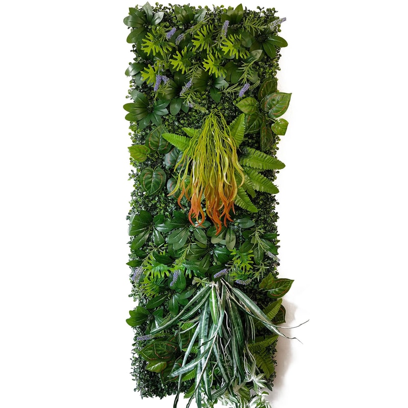 Verdant Monolith Panel Large Artificial Moss Grass Turf Executive Event Modern Vertical Sanctua 25