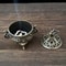 Majestic Elephant Censer TripleLegged BrassTone Incense Burner Executive Studio Meditation Sanct 3