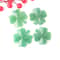 Verdant Fortune Specimen Green Aventurine FourLeaf Clover Carving Executive Studio Prosperity Sa 3