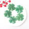 Verdant Fortune Specimen Green Aventurine FourLeaf Clover Carving Executive Studio Prosperity Sa 5