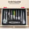 Prism Expansion Tray Adjustable Retractable Cutlery Organizer Executive Studio Culinary Sanctuar 2