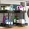 BasaltTier Organizer DoubleLayer PullOut Storage Hub Executive Studio Sanctuary Utility Decor 3