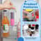 Nexus Fridge Partition Expandable Refrigerator Storage Divider Clips For Door Shelves 2