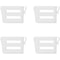 Nexus Fridge Partition Expandable Refrigerator Storage Divider Clips For Door Shelves 7