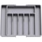 Obsidian Nexus LMETJMA Expandable Silverware Cutlery Utensil Organizer Tray 8