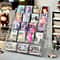 Nexus Prism Card Archive MultiTier Transparent Acrylic Desktop Display Storage Rack 0