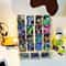 Nexus Prism Card Archive MultiTier Transparent Acrylic Desktop Display Storage Rack 4