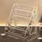 Nexus Prism Card Archive MultiTier Transparent Acrylic Desktop Display Storage Rack 5