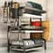 Titan Cascade ThreeTier SpaceSaving Kitchen Countertop Utility Rack Large Capacity Dish Drainer 0