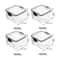 Nexus Crystal Vault 5Piece Sealed Stackable Food Storage Set Professional Multigrain Tank Pantry 9