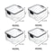 Nexus Crystal Vault 5Piece Sealed Stackable Food Storage Set Professional Multigrain Tank Pantry 9