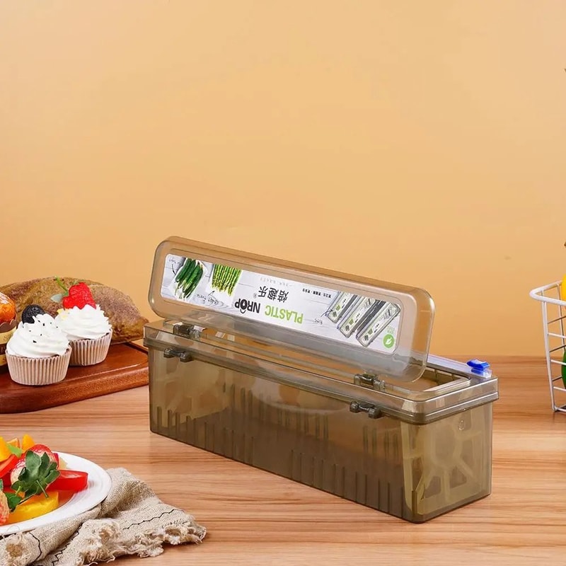 Basalt Streamline Precision Cling Film Dispenser Integrated Safety Cutter 0