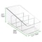 Nexus Prism Pouch Archive 4Compartment Transparent PET Pantry Desktop Organizer 5