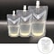 Professional Travel Drink Spout Pouches Transparent Portable Beverage Juice Storage System 3